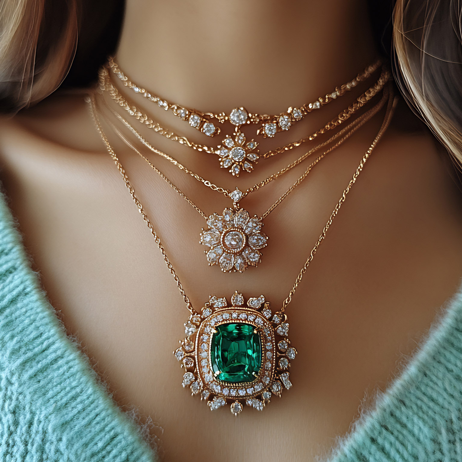 Elegant Pyora necklaces featuring a refined, sparkling design that enhances any look with timeless beauty and sophistication.