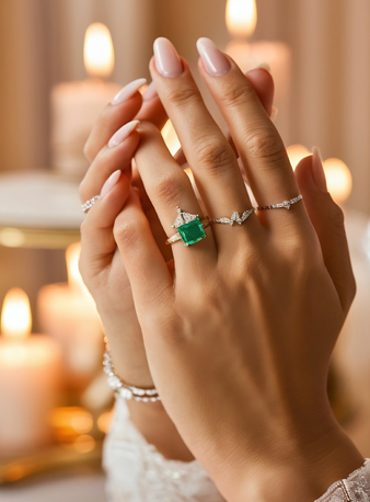 Elegant Pyora jewellery with sleek, shimmering designs for timeless beauty.