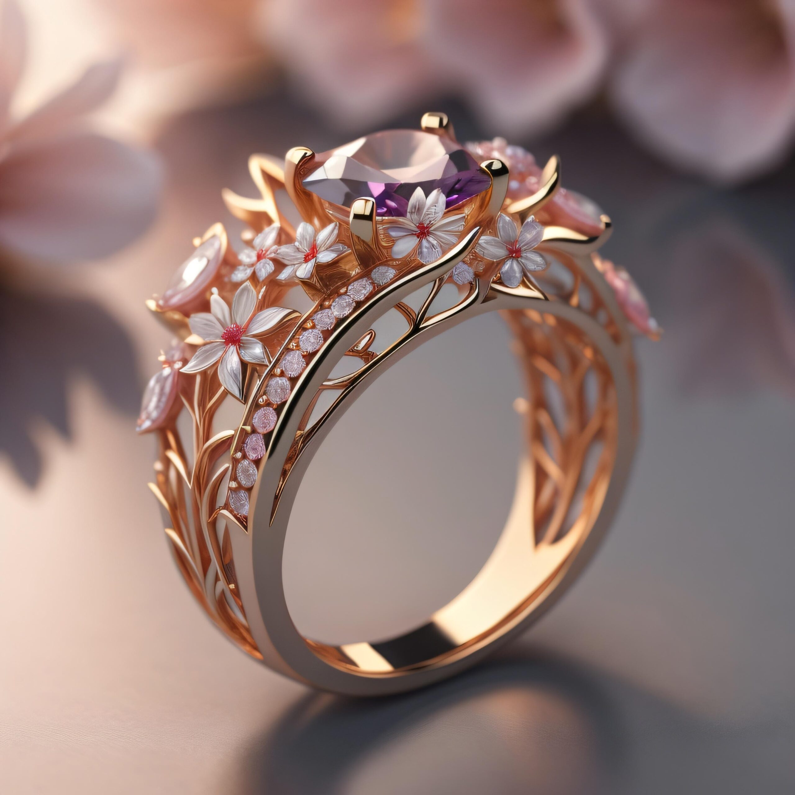 Elegant Pyora rings featuring a sleek, sparkling design that adds timeless charm and sophistication.