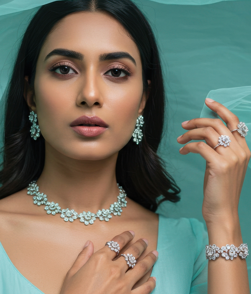 Elegant Pyora jewellery with sleek, shimmering designs for timeless beauty.